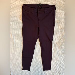 Liverpool Women's Deep Purple Skinny pants